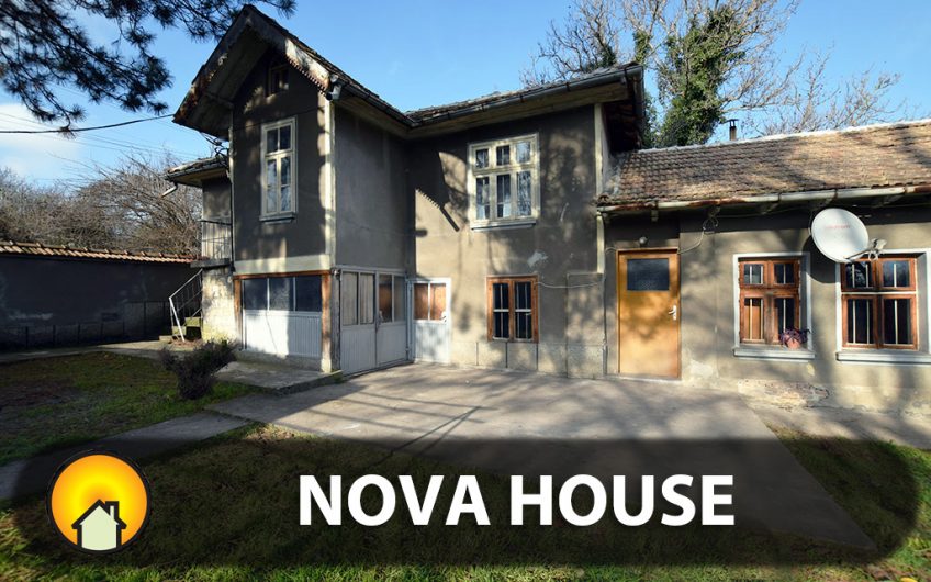 CHARMING TWO-STOREY HOME WITH SPACIOUS GARDEN AND SOLID OUTBUILDINGS AT THE QUIET EDGE OF NOVA VARBOVKA