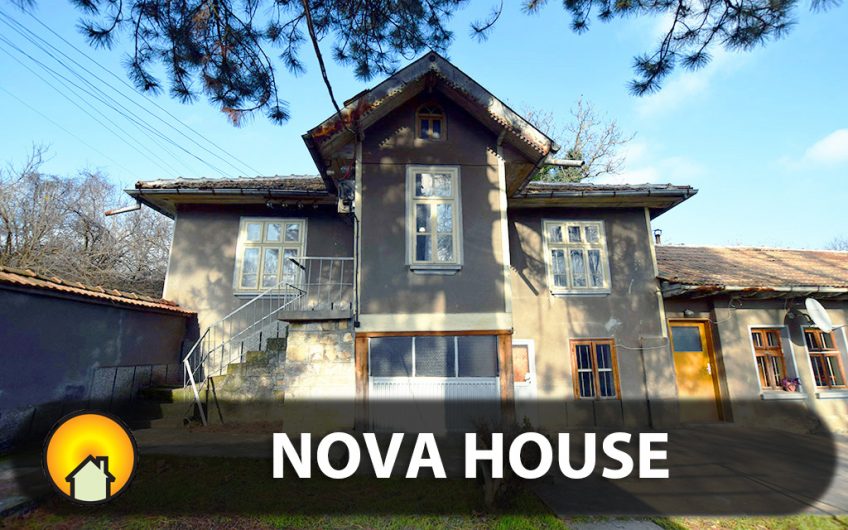 CHARMING TWO-STOREY HOME WITH SPACIOUS GARDEN AND SOLID OUTBUILDINGS AT THE QUIET EDGE OF NOVA VARBOVKA